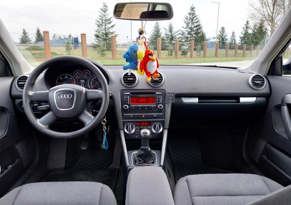 Audi A3 cena 24000 przebieg: 316829, rok produkcji 2009 z Wrocław małe 106